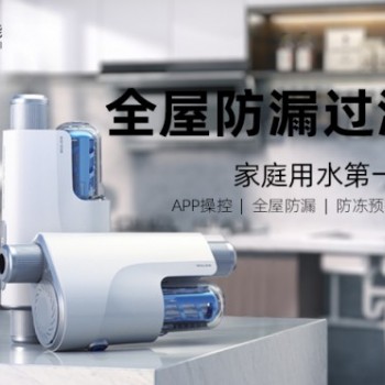 防漏水保護(hù)器智能防漏閥前置過(guò)濾器智能全屋凈水