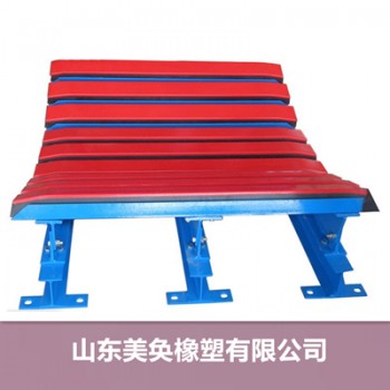 電廠輸送系統(tǒng)落料緩沖裝置 抗撕裂減震緩沖床 美奐