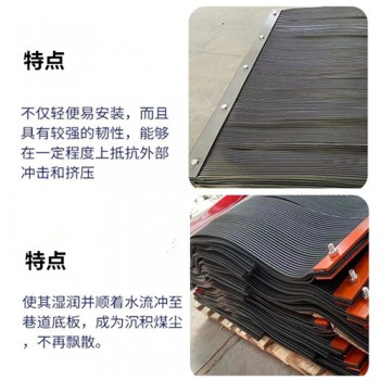 聚氨酯橡膠擋塵密封膠簾 6mm 導(dǎo)料槽防塵簾 美奐橡塑